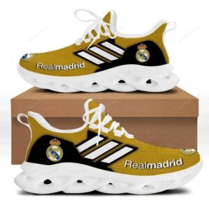 Real Madrid Yellow White Stripes Max Soul Shoes