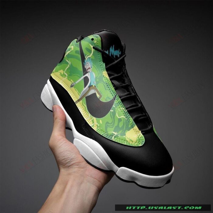 Rick And Morty Nike Air Jordan 13 Shoes