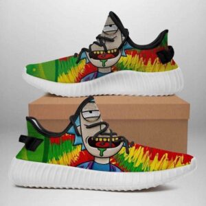 Rick And Morty Yeezy Boost Shoes Sport Sneakers Yeezy Shoes