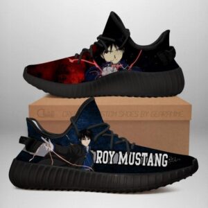 Roy Mustang Fullmetal Alchemist Yeezy Shoes