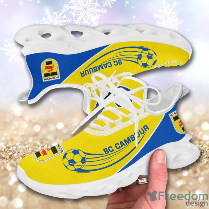 SC Cambuur Custom Name Yellow White Sport Max Soul Shoes