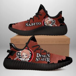 Sabito Yeezy Shoes Demon Slayer Art 132