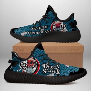 Sakonji Yeezy Shoes Demon Slayer Art 108