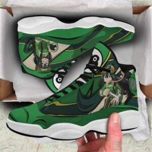 Sale Tsuyu Asuitodoroki My Hero Academia Anime Air Jordan 13 Shoes