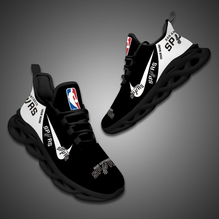 San Antonio Spurs Personalized NBA Max Soul Shoes