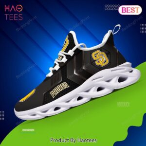 San Diego Padres MLB Max Soul Shoes