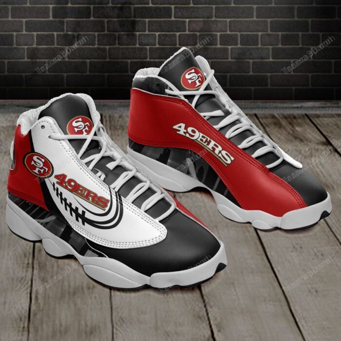 San Francisco 49Ers Custom Shoes Sneakers 458