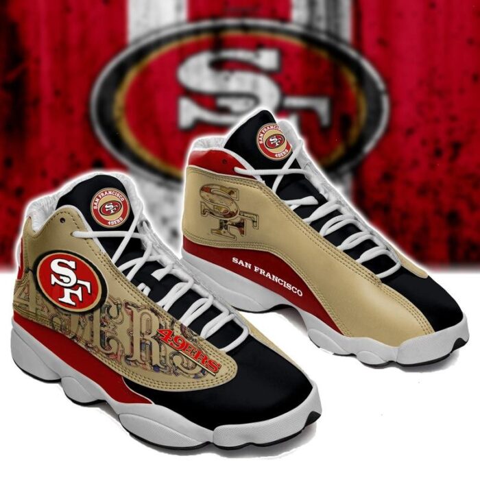 San Francisco 49Ers Nfl Ver 5 Air Jordan 13 Sneaker