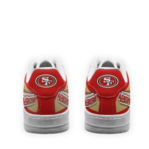 San Francisco 49ers Air Sneakers Custom For Fans