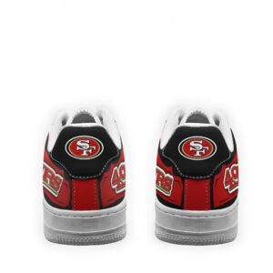 San Francisco 49ers Air Sneakers Custom NAF Shoes For Fan