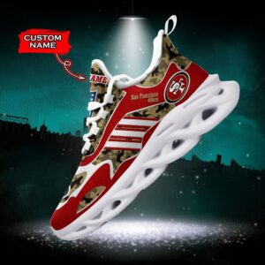 San Francisco 49ers Personalized Max Soul Shoes 30 SPA0901055