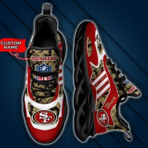 San Francisco 49ers Personalized Max Soul Shoes 30 SPA0901055