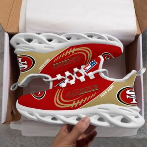 San Francisco 49ers Personalized Max Soul Shoes 81 SP0901055