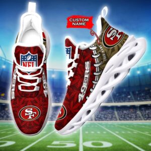 San Francisco 49ers Personalized Max Soul Shoes for Fan