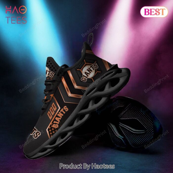 San Francisco Giants MLB Black Orange Max Soul Shoes