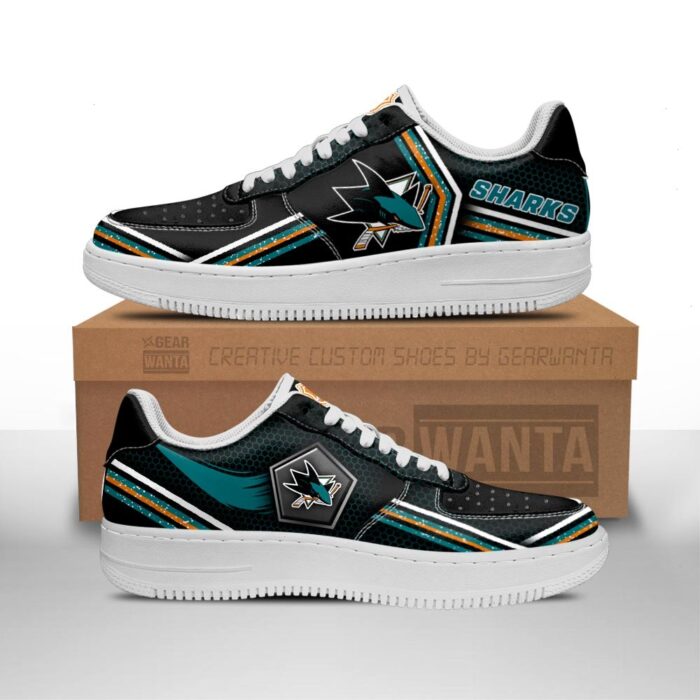 San Jose Sharks Air Sneakers Custom Fan Gift