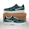 San Jose Sharks Air Sneakers Custom For Fans