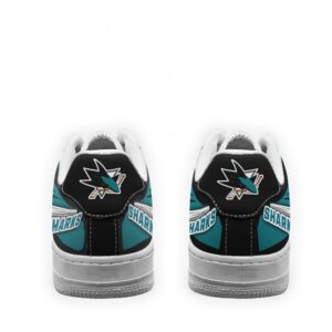 San Jose Sharks Air Sneakers Custom For Fans