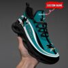 San Jose Sharks Clunky Max Soul Shoes Ver 2