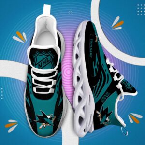 San Jose Sharks Clunky Max Soul Shoes Ver 3