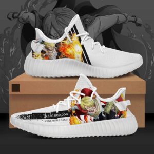 Sanji Character One Piece Yeezy Boost Shoes Sport Sneakers Yeezy Shoes