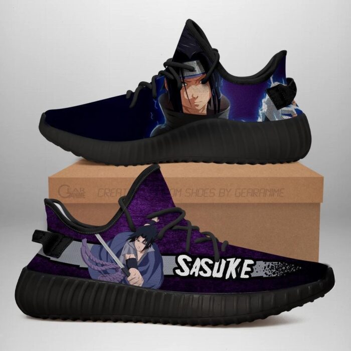 Sasuke Yeezy Shoes Naruto Art 113