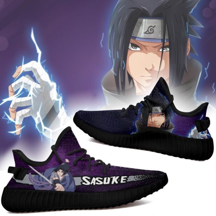 Sasuke Yeezy Shoes Naruto Art 113