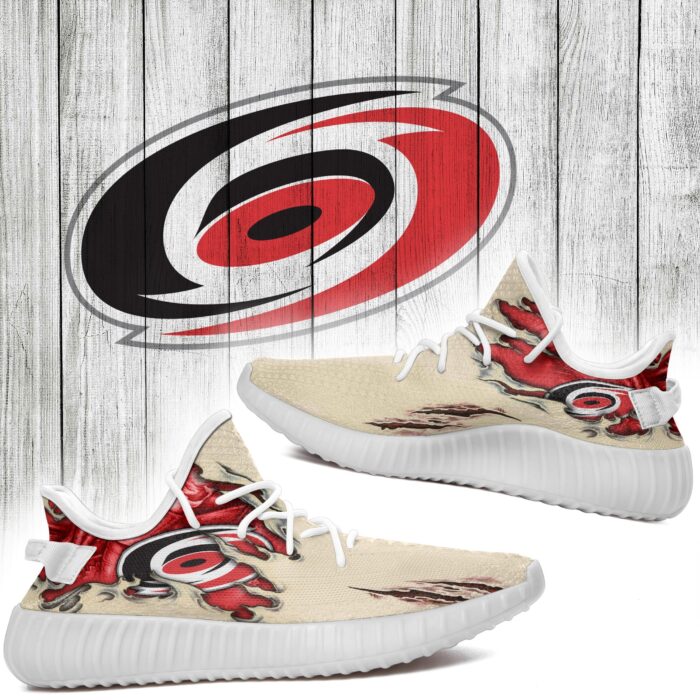 Scratch Carolina Hurricanes Nhl Yeezy Shoes Christmas Gift L1810-06