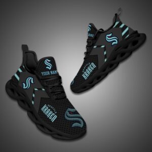 Seattle Kraken Personalized NHL Luxury Max Soul Shoes