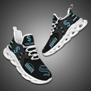 Seattle Kraken Personalized NHL Luxury Max Soul Shoes