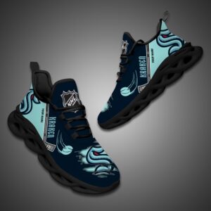 Seattle Kraken Personalized NHL Max Soul Shoes Ver 2