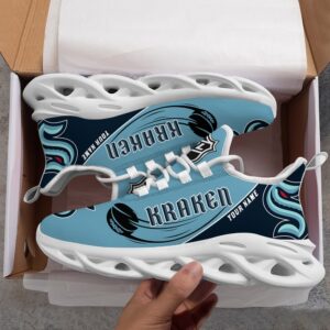 Seattle Kraken Personalized NHL New Max Soul Shoes