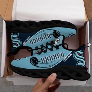 Seattle Kraken Personalized NHL New Max Soul Shoes