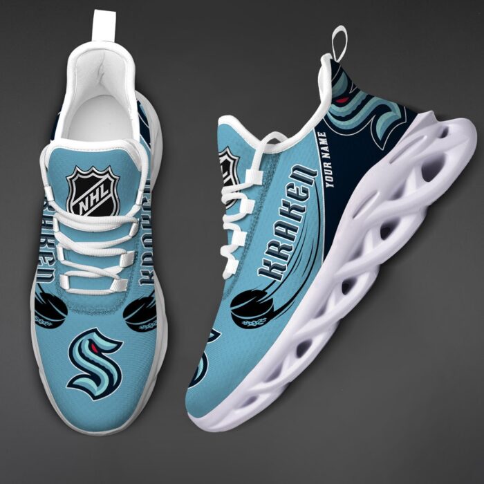 Seattle Kraken Personalized NHL New Max Soul Shoes