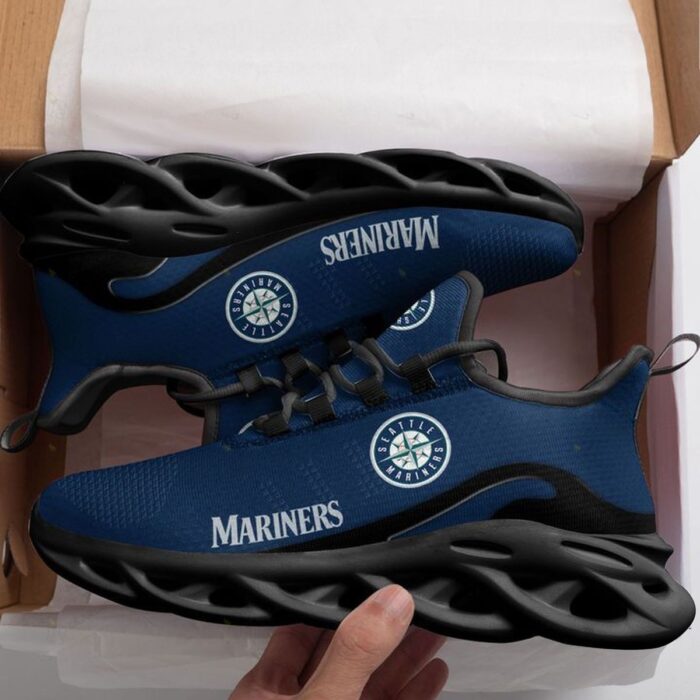 Seattle Mariners Black Shoes Max Soul