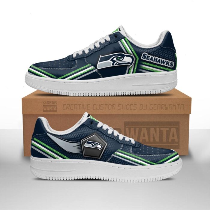 Seattle Seahawks Air Sneakers Custom For Fans