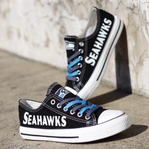 Seattle Seahawks Men's Shoes Low Top Canvas Shoes