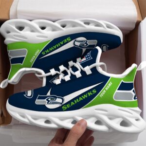 Seattle Seahawks Personalized Luxury NFL Max Soul Shoes 281122