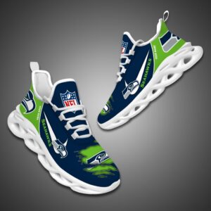 Seattle seahawks Personalized NFL Max Soul Shoes for Fan