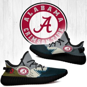 Shark Alabama Crimson Tide Ncaa Yeezy Shoes A248