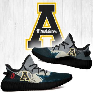 Shark Appalachian State Mountaineers Ncaa Yeezy Shoes A244