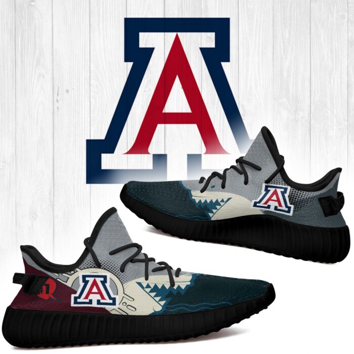 Shark Arizona Wildcats Ncaa Yeezy Shoes A242