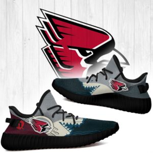 Shark Ball State Cardinals Ncaa Yeezy Shoes A234