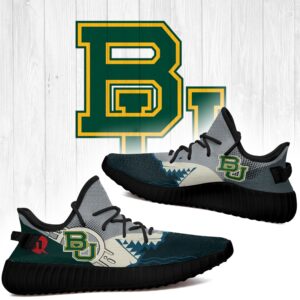 Shark Baylor Bears Ncaa Yeezy Shoes A233