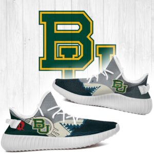 Shark Baylor Bears Ncaa Yeezy Shoes A233