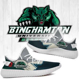 Shark Binghamton Bearcats Ncaa Yeezy Shoes A235