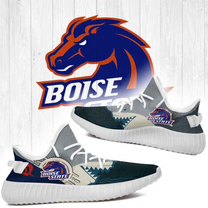 Shark Boise State Broncos Ncaa Yeezy Shoes A231