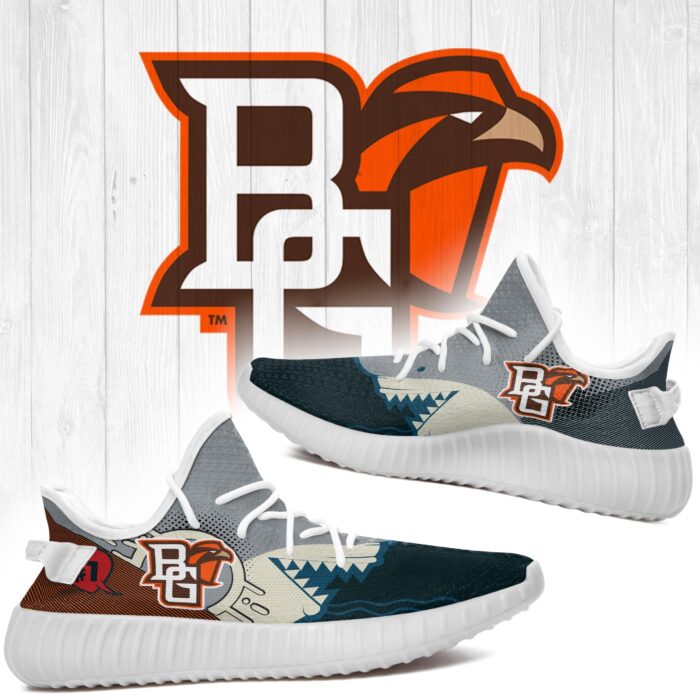 Shark Bowling Green Falcons Ncaa Yeezy Shoes A229