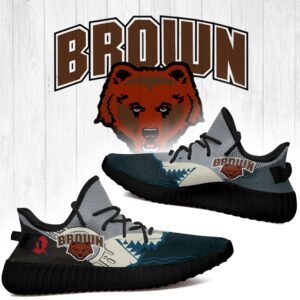 Shark Brown Bears Ncaa Yeezy Shoes A228