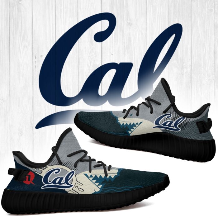 Shark California Golden Bears Ncaa Yeezy Shoes A221